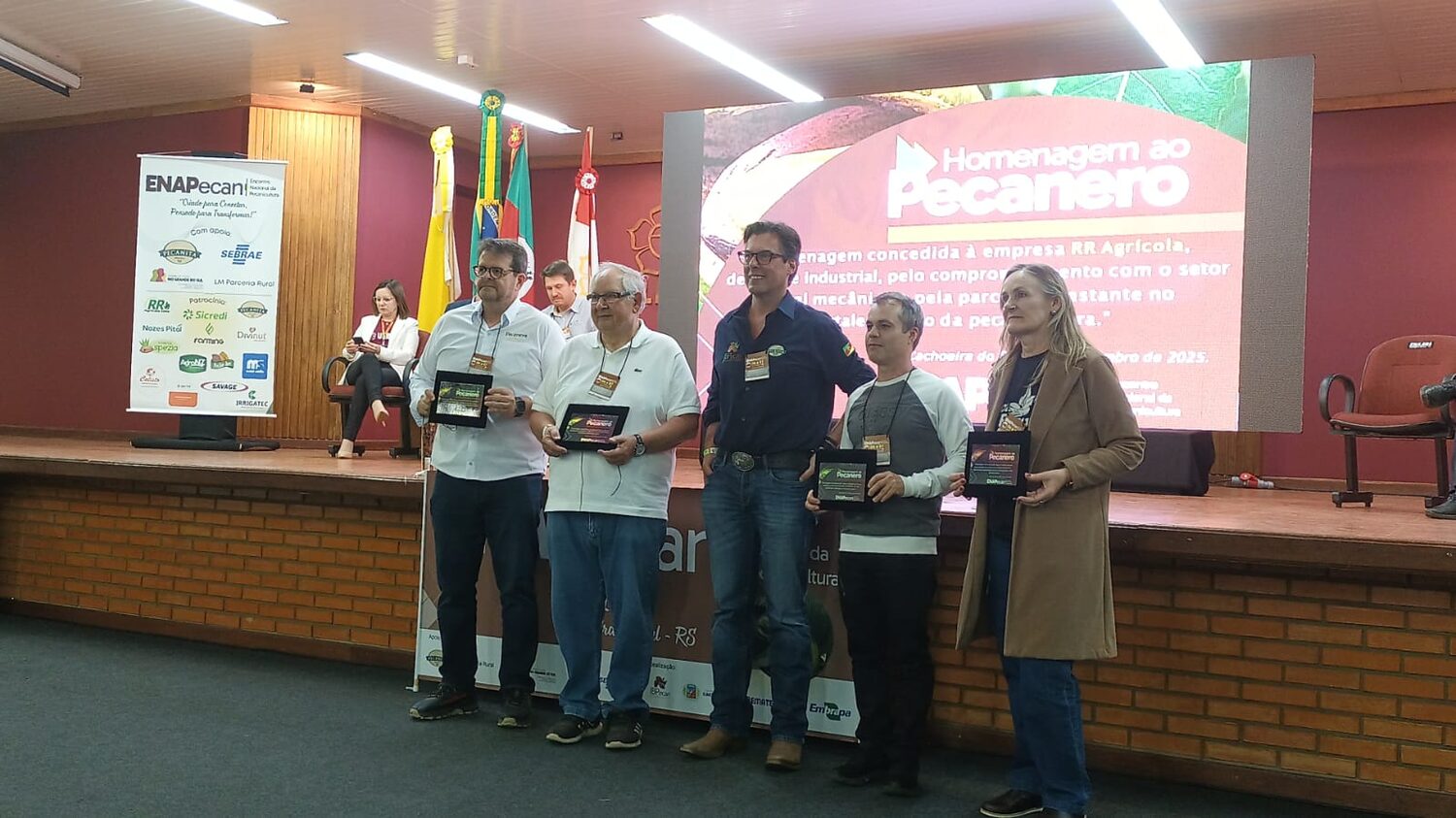 Homenagem durante o ENAPecan 2025
