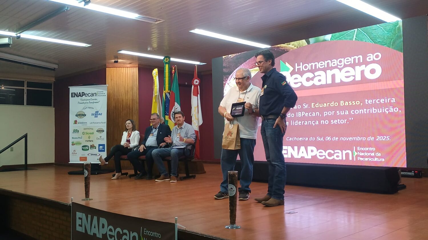 Palestra durante o ENAPecan 2025